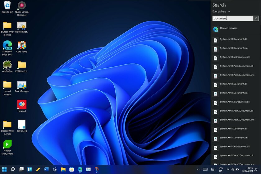 MetroSidebar добавляет в Windows 11 панель виджетов из Vista в стиле Windows 8