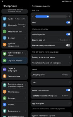Первый в России обзор Huawei MatePad 11 с заменой Android. Разбираюсь в HarmonyOS 2.0 — Дисплей со стилусом и звучание. 3