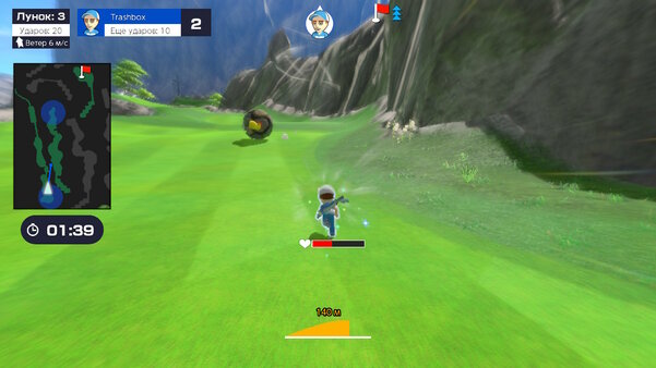 Гольф с торнадо, в котором надо сбивать соперников. Обзор Mario Golf: Super Rush
