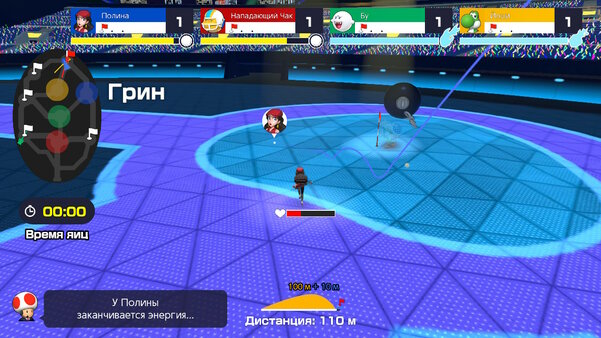 Гольф с торнадо, в котором надо сбивать соперников. Обзор Mario Golf: Super Rush