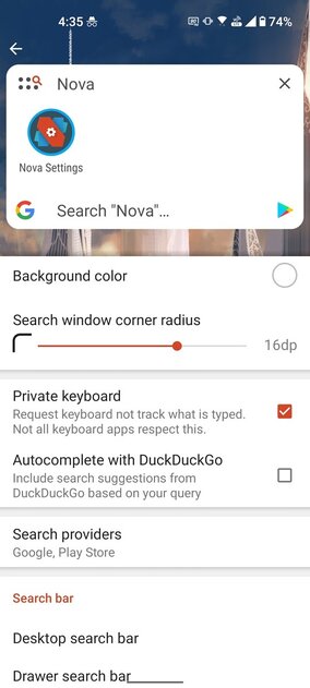 Седьмая версия Nova Launcher доступна в Google Play: новый интерфейс, анимации и функции