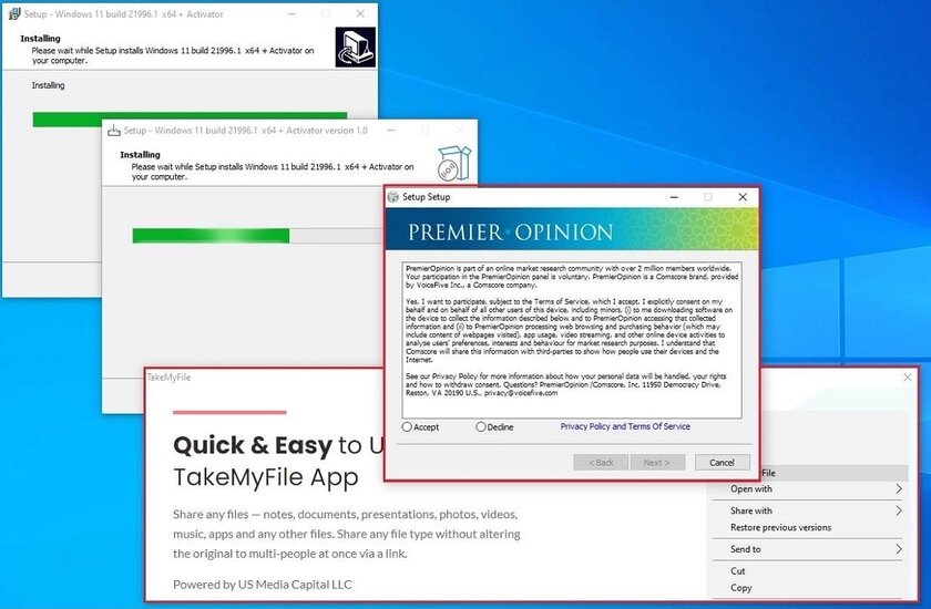 Чего и требовалось ожидать: образы Windows 11 со сторонних ресурсов оказались заражены