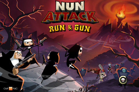 Обзор игры Nun Attack: Run & Gun