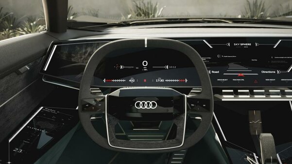 Изменяемая длина кузова и полный автопилот: Audi показала электромобиль-трансформер Skysphere