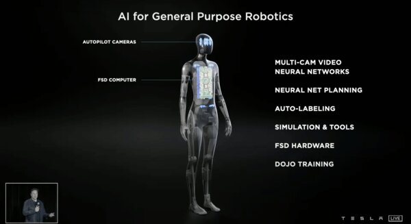 Робот-гуманоид Tesla Bot будет ходить в магазин и служить человеку