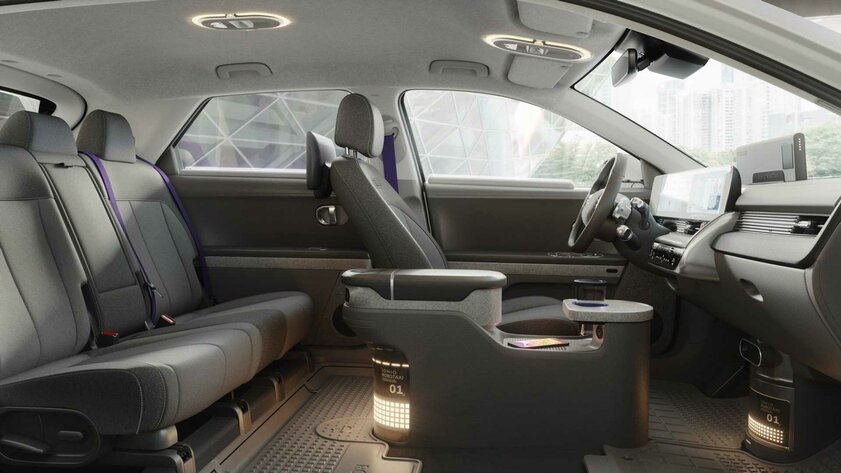 Hyundai превратила Ioniq 5 в беспилотное такси: запуск запланирован на 2023 год