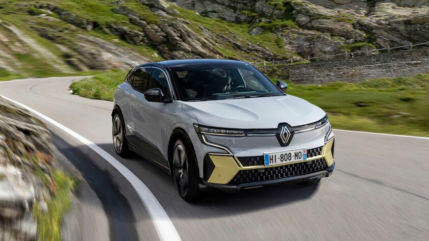 Renault представила электрический Megane: первое авто бренда с новым логотипом