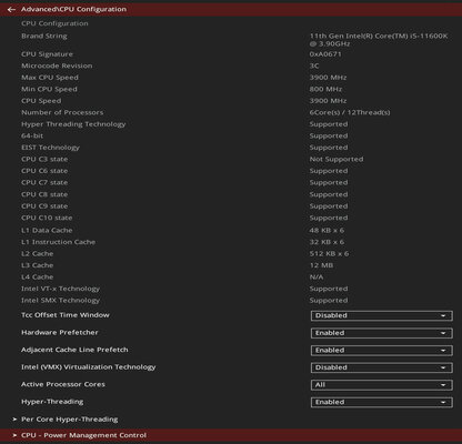 Обзор матплаты ASUS ROG STRIX Z590-E GAMING WIFI: баланс цены и полезных инструментов — UEFI-оболочка BIOS. 18