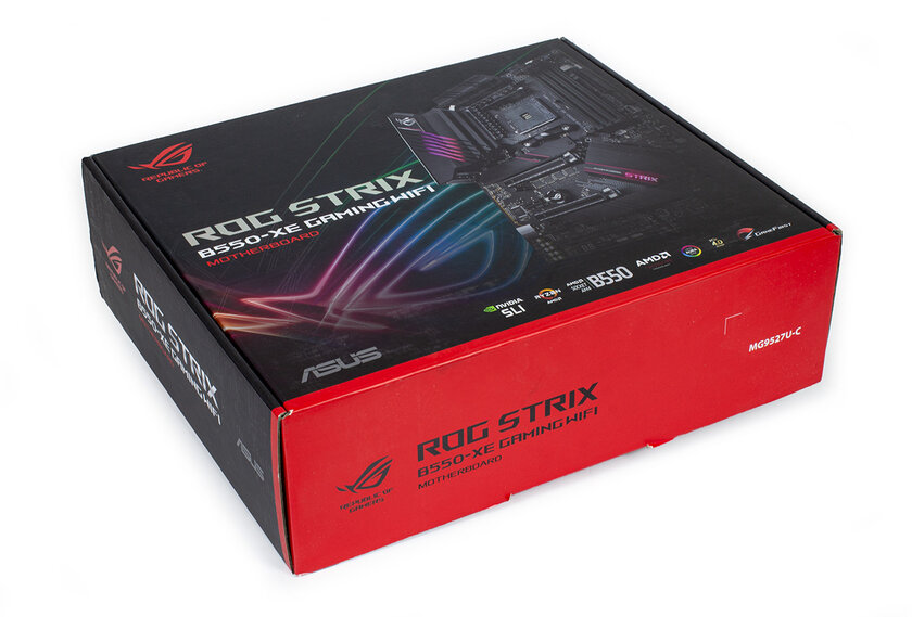 Обзор ASUS ROG STRIX B550-XE GAMING WIFI: идеальная плата для мощного конфига под разгон — Комплектация. 1