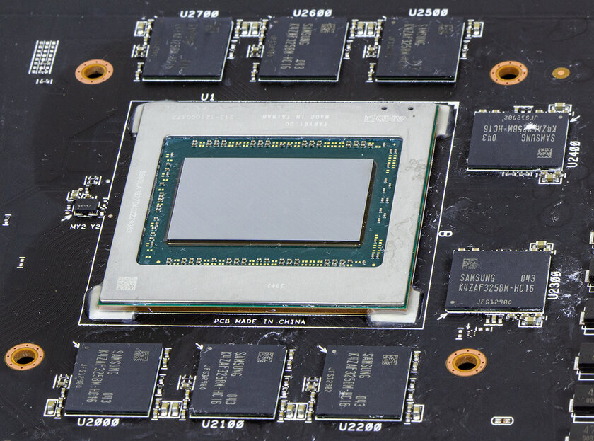 Обзор ASUS TUF Radeon RX 6800 XT OC: хороший вариант для тех, кто к нему готов — Особенности конструкции. 10