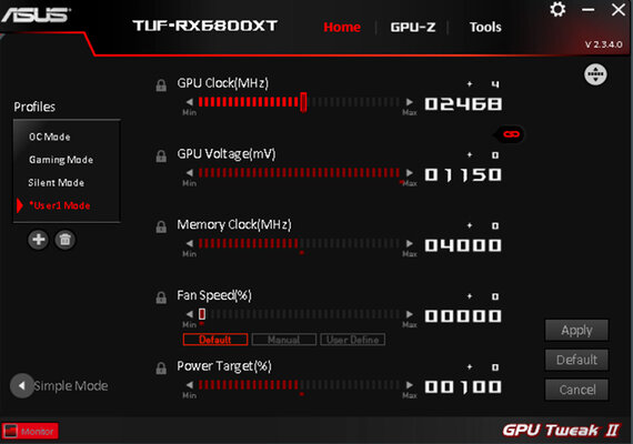 Обзор ASUS TUF Radeon RX 6800 XT OC: хороший вариант для тех, кто к нему готов — Результаты тестов. 13