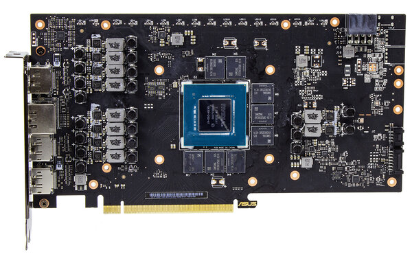 Обзор ASUS TUF Gaming GeForce RTX 3060 Ti OC: выбор чуть-выше-среднего уровня — Особенности конструкции. 5
