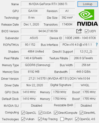 Обзор ASUS TUF Gaming GeForce RTX 3060 Ti OC: выбор чуть-выше-среднего уровня — Особенности конструкции. 8