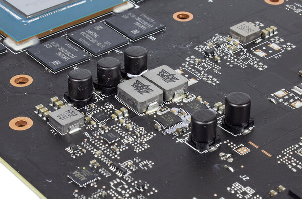 Обзор ASUS TUF Gaming GeForce RTX 3060 Ti OC: выбор чуть-выше-среднего уровня — Особенности конструкции. 10