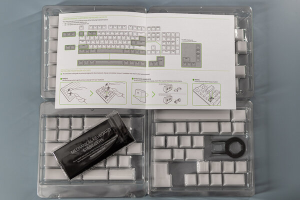 «Невидимые» клавиши и 65% от полноформатной клавиатуры. Обзор Razer BlackWidow V3 Mini — Набор для кастомизации Razer. 4