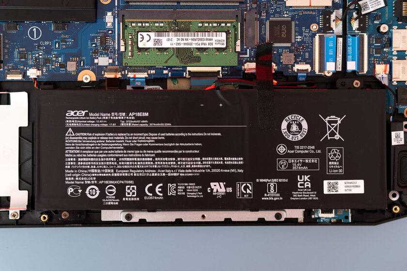 Игровой ноутбук по цене видеокарты. Обзор Acer Nitro 5 — Время работы. 3