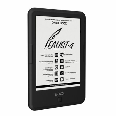 ONYX BOOX Faust 4 debuted in Russia: a compact e-book reader with advanced features