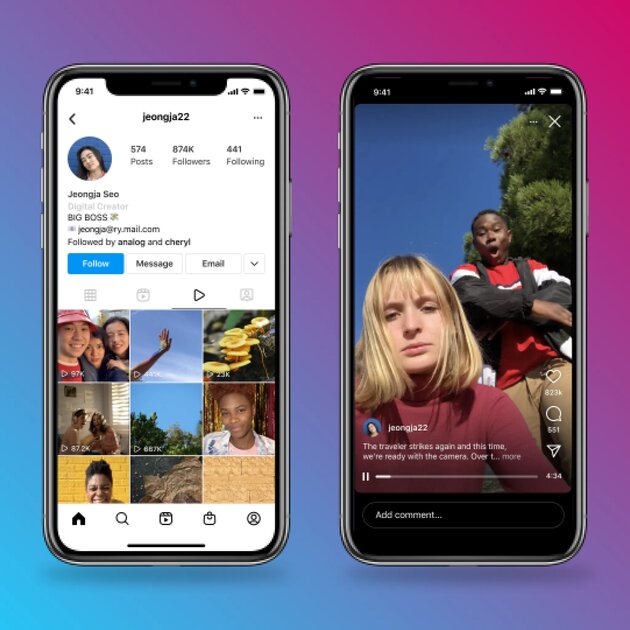 Instagram избавляется от IGTV. Формат отдельных продолжительных видео оказался провальным