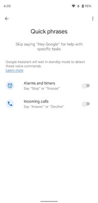 Google тестирует команды ассистента, для которых не нужна фраза «Окей, Google» на смартфонах