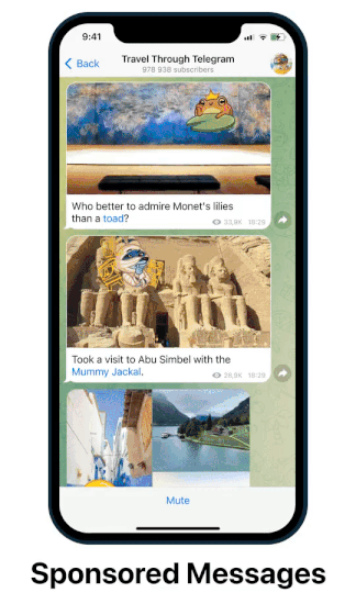 Pavel Durov announced advertising messages on Telegram: only in large channels and only on the topic