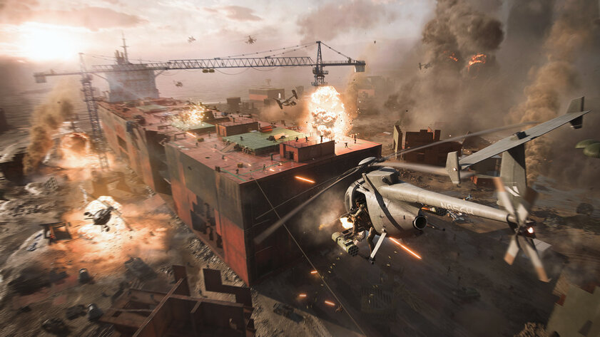 Самая масштабная виртуальная война: Battlefield 2042 вышла на ПК и консолях