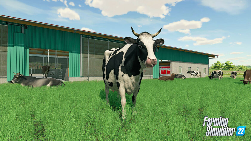 Поля пшеницы, коровы на лугу и огромные комбайны: Farming Simulator 22 вышла на ПК и консолях