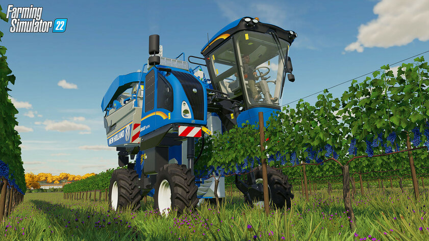 Поля пшеницы, коровы на лугу и огромные комбайны: Farming Simulator 22 вышла на ПК и консолях