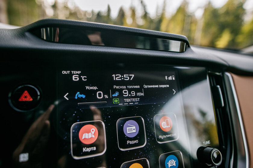 Эта машина различает водителей! Тест-драйв Subaru Outback 6-го поколения — Первое знакомство. 4