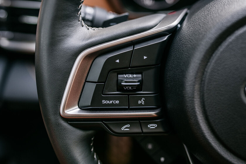 Эта машина различает водителей! Тест-драйв Subaru Outback 6-го поколения — Первое знакомство. 9