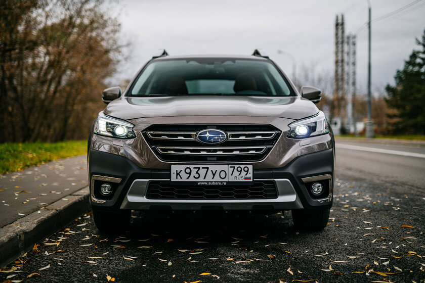 Эта машина различает водителей! Тест-драйв Subaru Outback 6-го поколения — В путь. 7