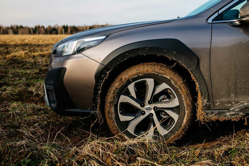 Эта машина различает водителей! Тест-драйв Subaru Outback 6-го поколения — В путь. 10