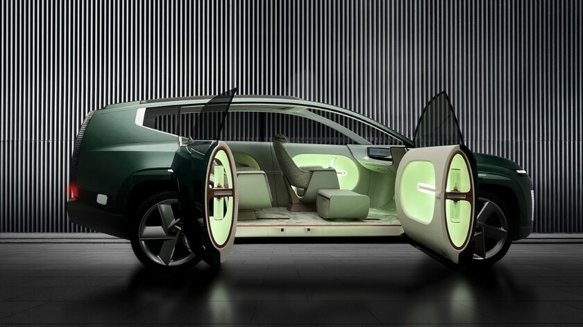 Внедорожник из будущего: Hyundai представила концепт электрокара без руля