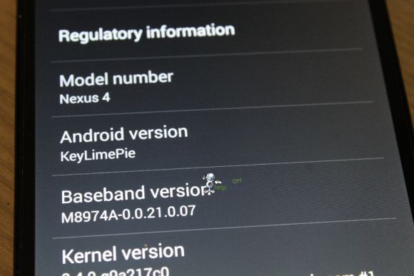 Новые фото Android 4.4 "Kit-Kat"