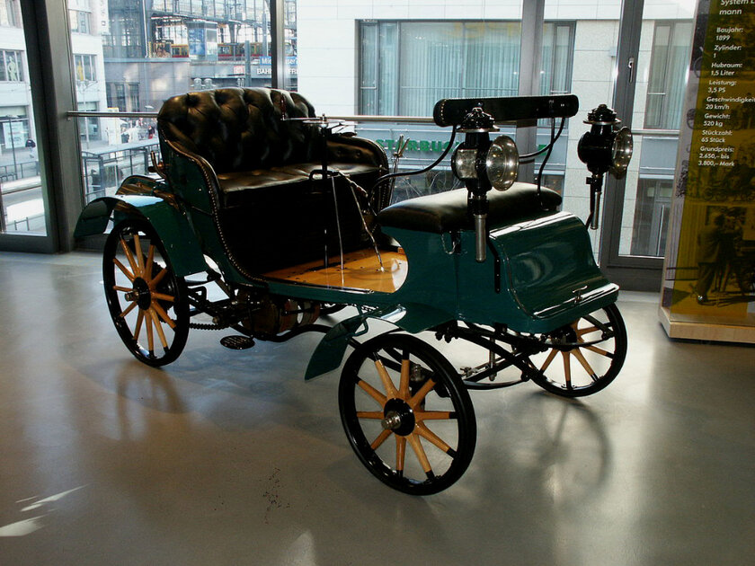 Как выглядели первые автомобили брендов, сейчас возглавляющих индустрию (смешно) — Opel Patent-Motorwagen System Lutzmann (1899). 1
