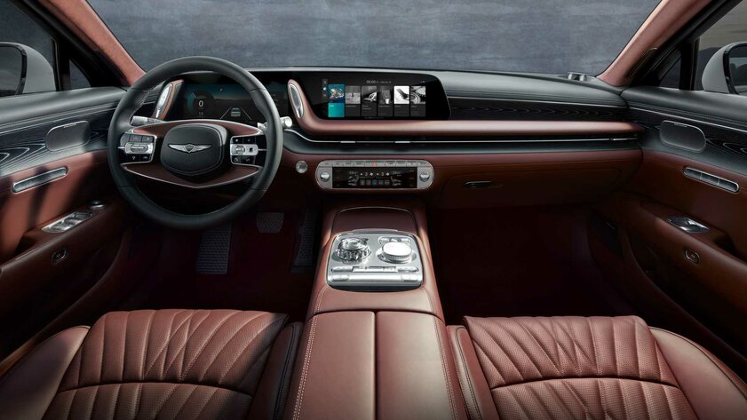 Genesis раскрыла характеристики нового G90: умная подвеска, поворот задних колёс и автопилот