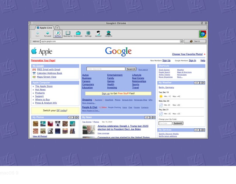 Как выглядели бы Chrome, Zoom, Spotify и другие, если бы они вышли в 1999 году
