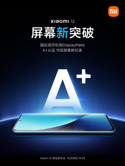 Знакомьтесь, лучший смартфон Xiaomi в 2021 году: что нового в Xiaomi 12 — Дисплей: идеальная калибровка и 15 рекордов. 1