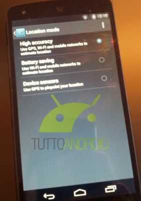 Опубликованы новые живые фотографии Android 4.4 KitKat вместе с LG Nexus 5