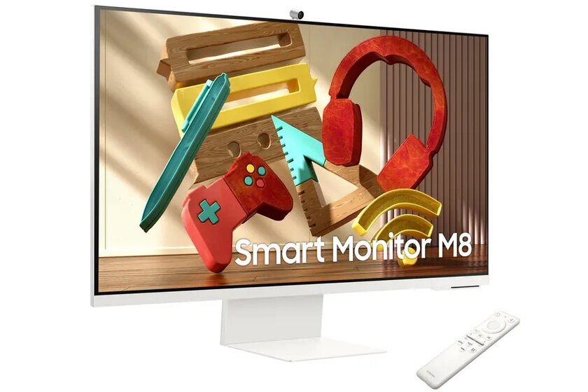 Samsung представила монитор с функциями Smart TV, веб-камерой и хабом умного дома