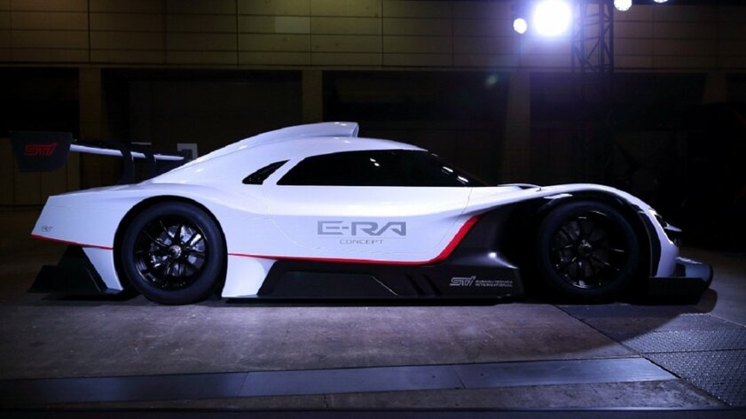 Subaru представила в Токио электрический гиперкар STI E-RA: он отправится на трассу в 2023 году