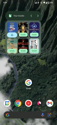 Было/стало: в приложении Google для книг обновили виджет со времён Android 3.0