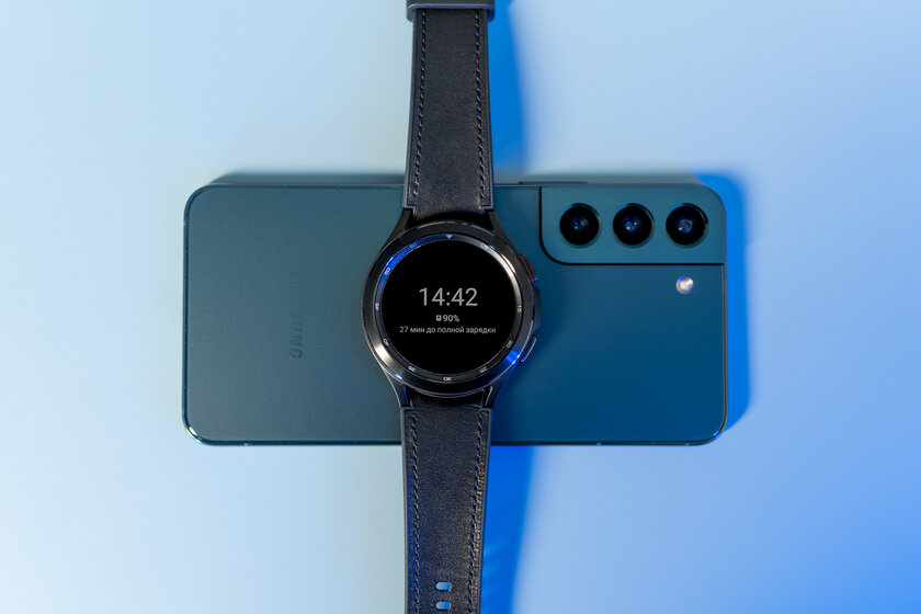 Спорю, это лучшие смарт-часы для Android. Обзор Galaxy Watch4 Classic LTE 46 мм — Автономность и зарядка. 2