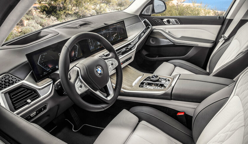 Теперь дорогие модели BMW будут выглядеть так. Показан рестайлинговый X7