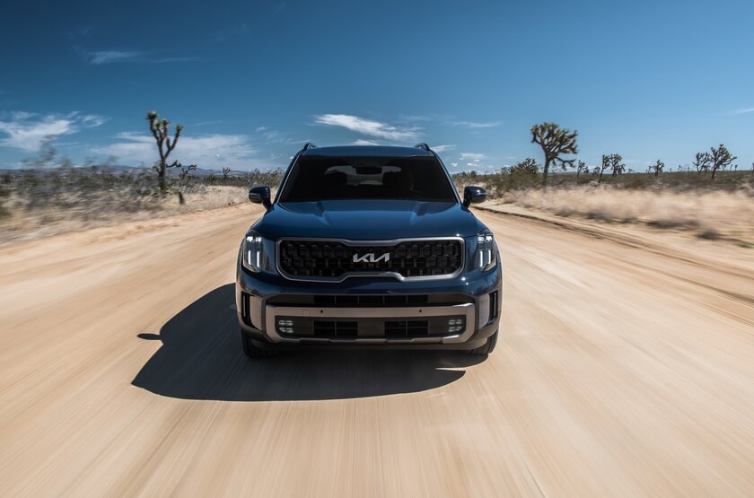 Обновлённый Kia Telluride можно открывать смартфоном или умными часами