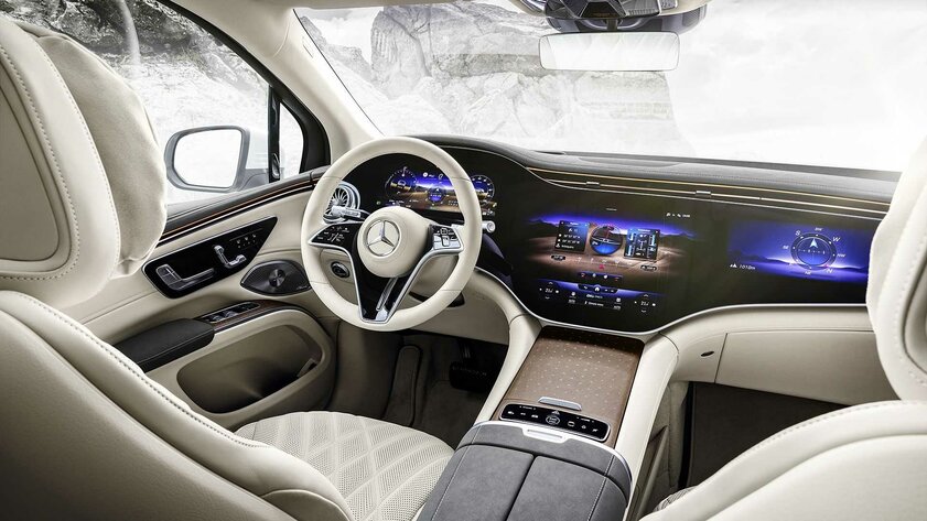 Mercedes-Benz представила флагманский электрический внедорожник EQS SUV