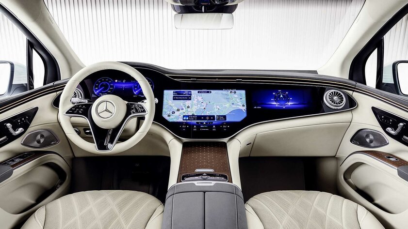 Mercedes-Benz представила флагманский электрический внедорожник EQS SUV