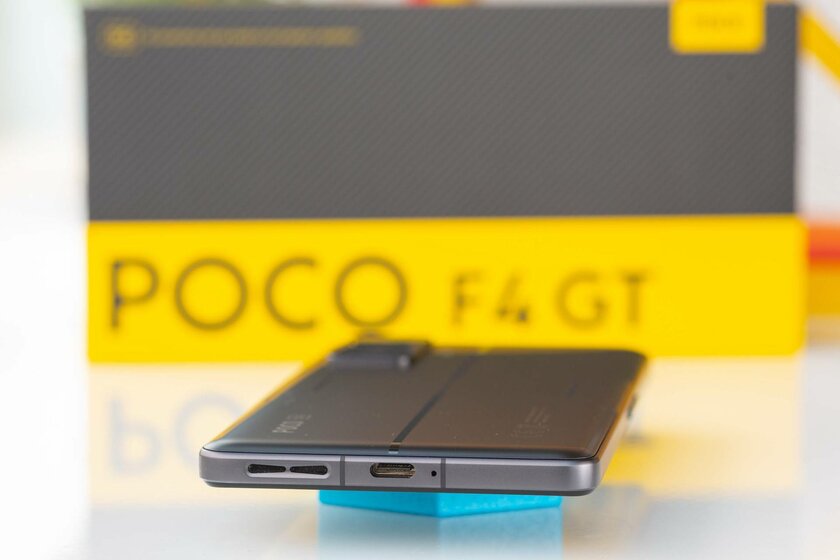 Обзор Xiaomi Poco F4 GT: смартфон с акцентом на мощность вышел удачным — Дизайн и качество сборки. 6