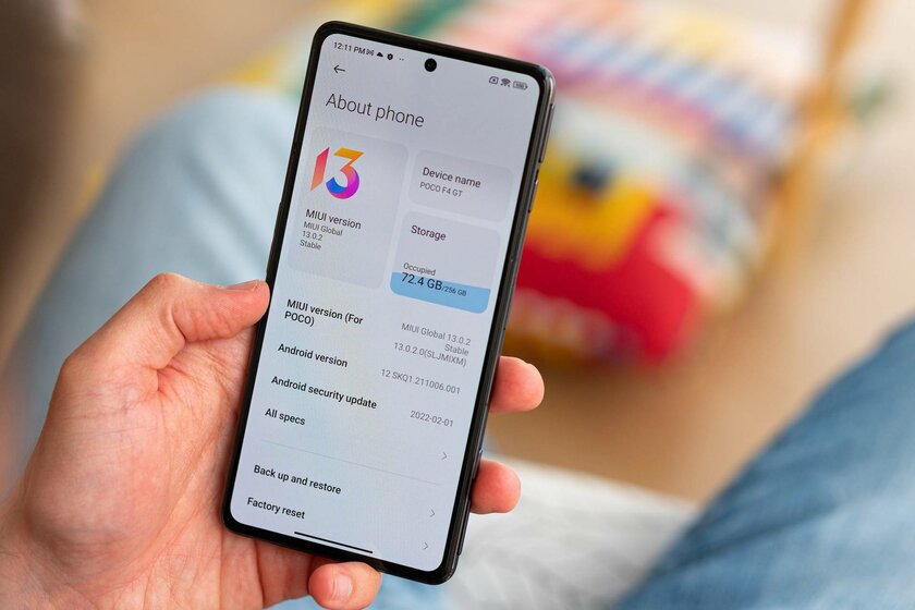 Обзор Xiaomi Poco F4 GT: смартфон с акцентом на мощность вышел удачным — MIUI 13 на Android 12. 1