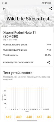 Обзор Xiaomi Redmi Note 11: хороший, но недорогой смартфон — Производительность. 6