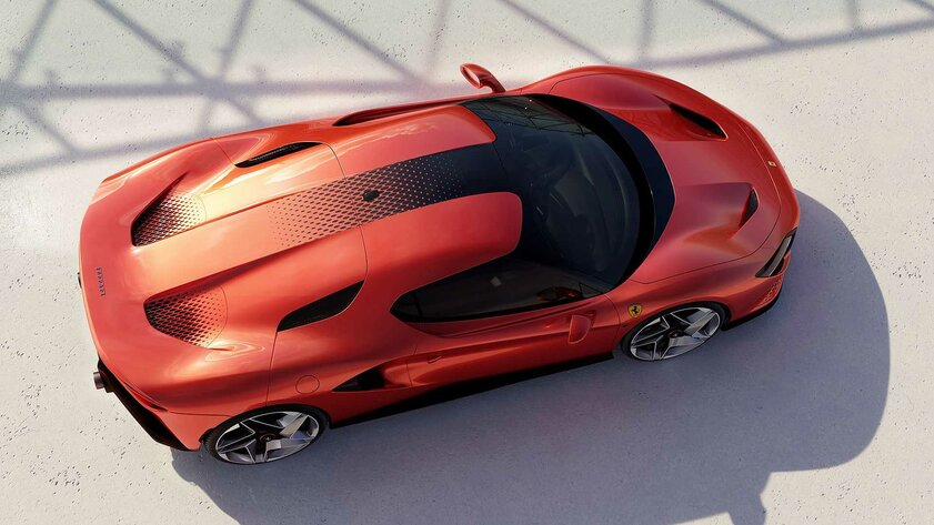Представлен Ferrari SP48 Unica: единственный в мире суперкар без заднего стекла